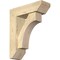 Ekena Millwork Westlake Slat Rough Sawn Bracket w/ Offset Brace, Douglas Fir, 6"W x 18"D x 22"H BKT0604X18X22WTL06RDF - alternate 1